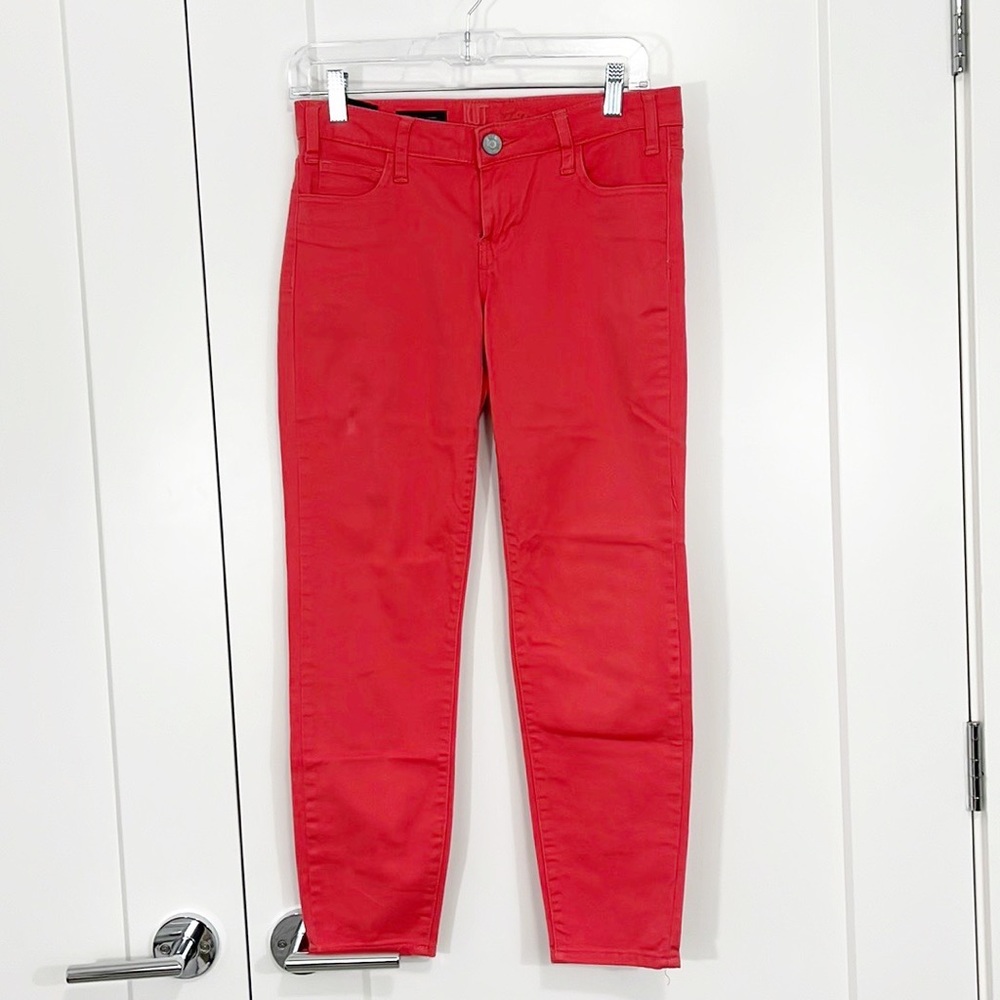 Kut from the Kloth Size 2 Coral Pink Marilyn Ankle Skinny Jeans